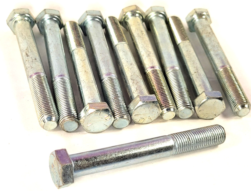 3/8″-24 x 3″ Grade 5 Hex Cap Screw 3/8″ Fine Thread Bolt 3/8 x 3 -10 PK