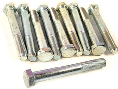 3/8″-24 x 3″ Grade 5 Hex Cap Screw 3/8″ Fine Thread Bolt 3/8 x 3 -10 PK
