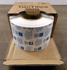Full Roll Interface TacTiles Adhesive For Carpet Tile Installation. 500 Count