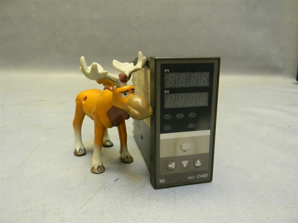 RKC REX-C400 C400FJA3-M*AN Output Relay Range 0-2192 degrees Fahrenheit