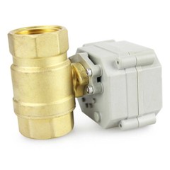 1″ 9-24VDC Proportional Integral 0-10V Control Motorized Electrical Ball Valve