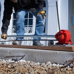 Rebar Bender and Cutter Assembly, Concrete, Up to Grade #5 or Grade 60, 54 Inch