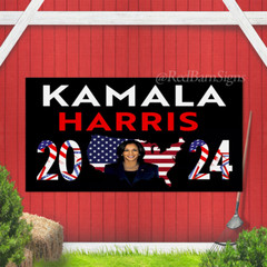 Kamala Harris 2024 US Presidential Election Campaign Outdoor Indoor Banner