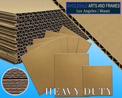 Corrugated Cardboard Sheets 4mm – 3/16″ Large Sizes, Arts and Crafts & Packaging