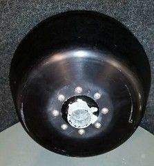 BECKMAN JS13.1 JA-13.1 CENTRIFUGE BUCKET ROTOR – 6 SPACE 13000 RPM + LID / COVER
