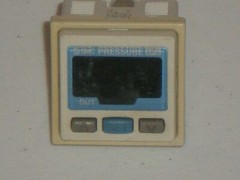 SMC ZSE30-01-25-M Pressure Sensor 12-24 VDC Free Shipping!