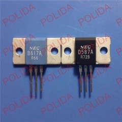 1pair Transistor NEC MT-100 2SB617A/2SD587A B617A/D587A