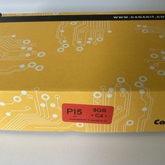 CanaKit Raspberry Pi 5 8GB Starter Kit w/ Case, USB-C PD Power, 128GB microSD