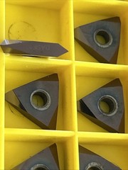 Qty. 10, AGI, VR/Wesson TNMA32NV DASK10, Carbide Stand Up Threading Inserts. USA