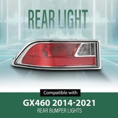 LED Inner Tail Light Assembly Rear Left Side for GX460 2014-2021 81681-60120 Red