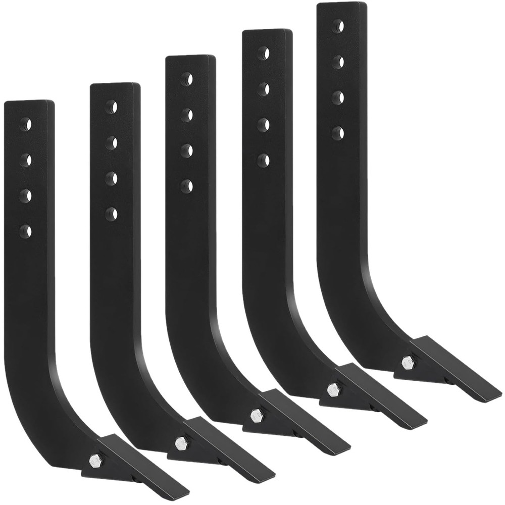 5/6PC Box Blade Shank for Tractor 18″ Ripper Shanks Scarifier Tooth with 4 Holes
