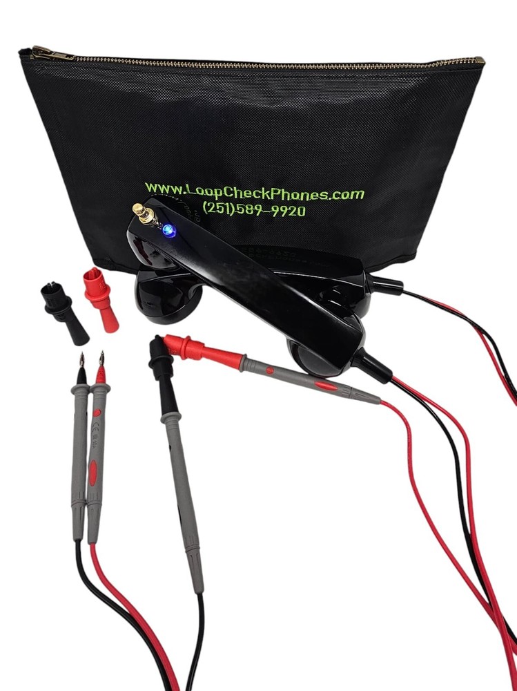 Loop Check Phones™ Continuity Test Electrician Phones Set TE002-B