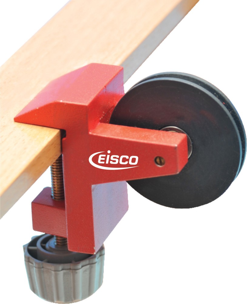 Eisco Labs Pulley on Clamp – Metal 25mm Mouth