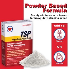 Savogran 10621 Trisodium Phosphate (TSP) 16 Ounce (Pack of 1), White Solid