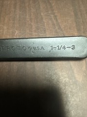 Proto C495 1-1/4″ To 3″ Adjustable Pin Spanner Wrench Made In USA