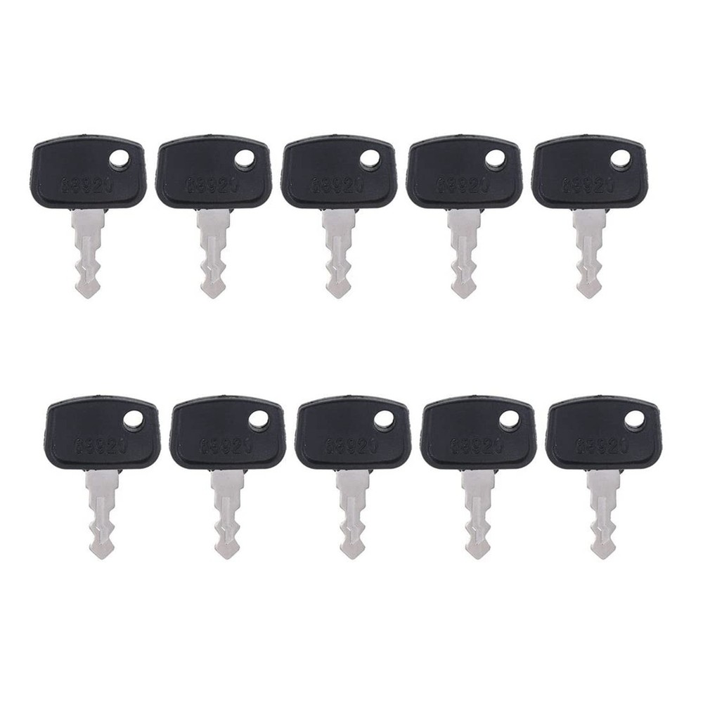 10PCS Ignition Keys 68920 PL501-68920 for Kubota Buggy RTV 500 900 B26 BX1860…
