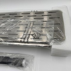 Stainless Steel Drip Tray 25.78″x8.46″ Bar Coffee Beverage Drain Tray w Grate