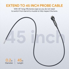 Rifle Borescope Camera Digital Hunting Cleaning Scope Fits 20 Caliber and Larger