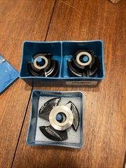 Advantage 285-8514 6 pc Shaper Cutter Entry Door set Cove &Bead 3/4″ Bore & more
