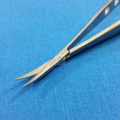 AUTOCLAVABLE CASTROVIEJO FINE TIP STITCH MICRO SURGICAL SCISSORS 4.5″ CURVED