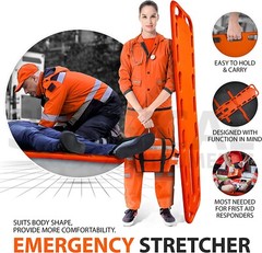 Blue EMT Backboard Spine Board Stretcher Immobilization Free EMT Trauma Bag Hi-Q