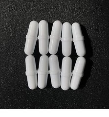 Magnetic Stir Bars10 Pcs PTFE Magnetic Stirrer Mixer Stir Bar 20 Mm/ 0.8 Inch
