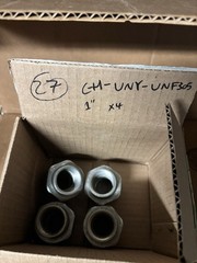 LOT OF 4 – Crouse-Hinds UNY-UNF 305 Union Fittings 1″ -27