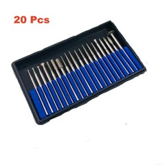20Pcs/Kit Dental Lab Tungsten steel Carbide Burs Drill Polisher HP 2.35mm
