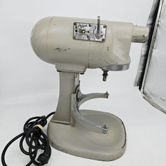 Hobart N50 Commercial Mixer 5 Quart Model N-50 Gray 3-Speed W/ Bowl Attachments