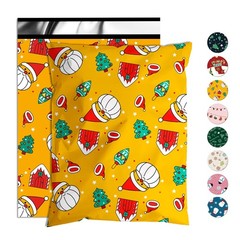 Jowlroel Christmas Poly Mailer – 12×15.5 Inch, Waterproof Shipping Bags – 50 …