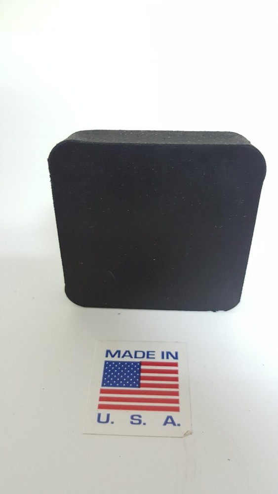 RUBBER SPACER 1/2X 4″X 4″ Set Of 4 SOLID RUBBER MADE IN THE USA
