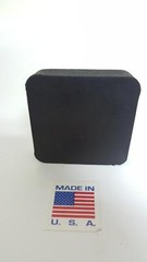 RUBBER SPACER 1/2X 4″X 4″ Set Of 4 SOLID RUBBER MADE IN THE USA