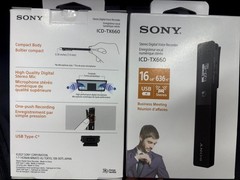 Sony ICDSony ICD-TX660 16GB Ultra-Slim Digital Voice Recorder – USB-C NEW！