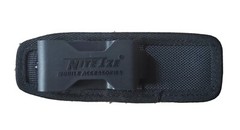 NITE-IZE LIGHT HOLSTER – BLACK UNIVERSAL FIT W/ ROTATING BELT CLIP