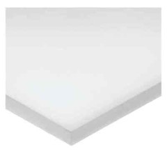 White HDPE Rectangle Stock 48″ L x 4″ W x 1/2″ Thick BULK-PS-PE-305