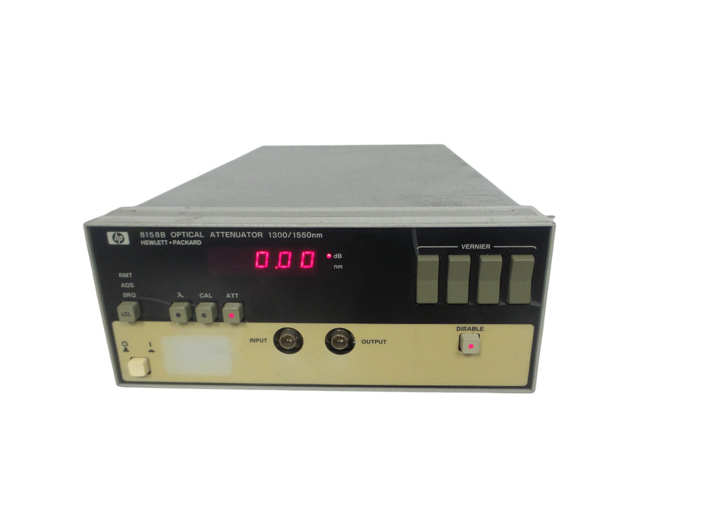 HP 8158B Optical Attenuator 1300/1550nm – Free Shipping