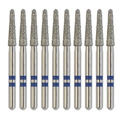 Dental Diamond Burs Zirconia Adjustment Football Ball Round End Taper Cylinder