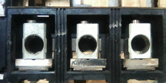 Square D MHP36400 400 Amp 3 Pole Molded Case Circuit Breaker 600VAC Used