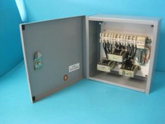 AB ALLEN BRADLEY TYPE 1 METAL ENCLOSURE TB1 50348 LOCKING POWER BOX USED