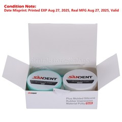 Dental Putty Fast Set PVS VPS Impression Material Silicon Base+Catalystst SA