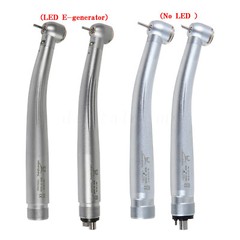 Yabangbang Dental High Speed (LED E-generator) Handpiece 4/2-Holes Push Turbine