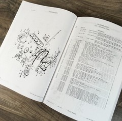 Massey Ferguson MF 245 Tractor Service Parts Operators Manual Set Under 9A349200