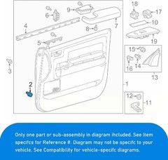 20PCS Door Trim Panel Retainer Clips, OEM#90467-A0005, Compatible Size: 20pcs