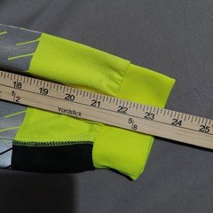 ML KISHIGO High Visibility Vest Size XL Reflective Lime Green