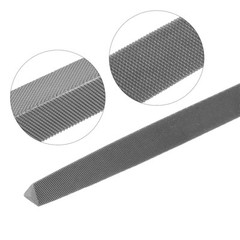 6″ Second Cut High Carbon Hardened Steel Triangle Three Square File Handle