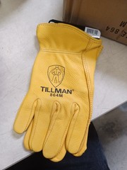 Tillman 864 Premium Top Grain Deerskin Drivers Gloves Unlined Medium 6 Pack