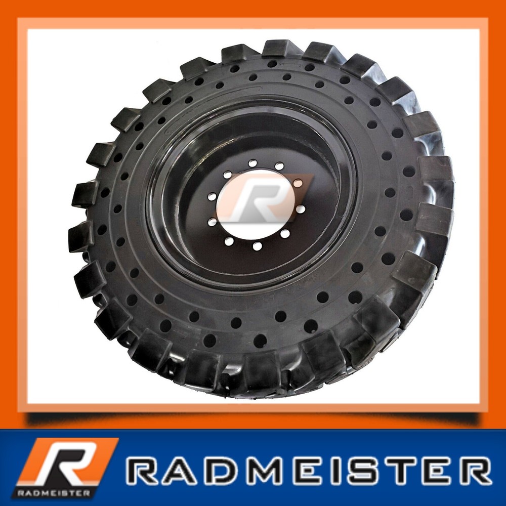 1300×24 Solid Telehandler Tires 4x Tires/Wheels SkyTrak, JLG, Genie, Lull