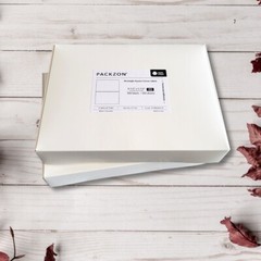 1000 Shipping Labels 8.5×5.5 Straight Corner Self Adhesive 2 Per Sheet PACKZON®