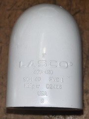 Lot Of 12 LASCO Fittings 406-010 1” Elbow Slip x Slip Fittings Sch 40 PVC 90°
