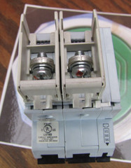 0.5a Mitsubishi Electric 0.5 amp 2 pole Circuit Breaker with Aux NF50-SMU-2-0.5